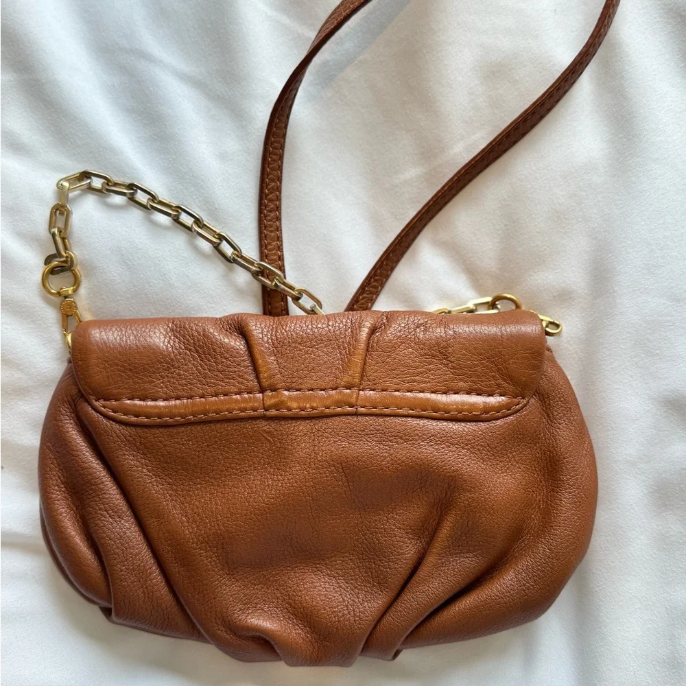 Marc by Marc Jacobs Karlie Brown Leather Crossbody Purse Bag - Picture 10 of 10